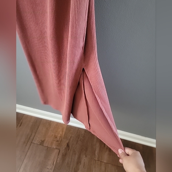 Hello Molly Rooftop Martinis for two ribbed tank Stretch Dress Size 4 Midi - Picture 3 of 7